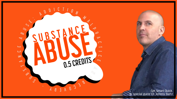 Substance Abuse Addiction Malpractice and Recovery (0.5 Substance Abuse CLE Credit)